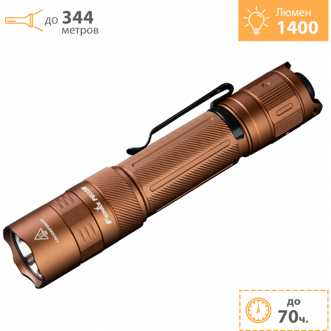 Фонарь FENIX PD32R коричневый PD32Rbr Фонарь FENIX PD32R коричневый PD32Rbr